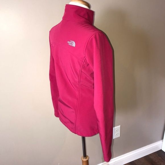 THE NORTH FACE Apex Bionic Jacket Rose Red Heather Size Small LIKE NEW - Picture 8 of 15
